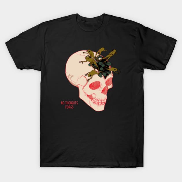 No thoughts forgs T-Shirt by ungfio